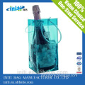 wholesale promotional gift reusable pvc wine bag